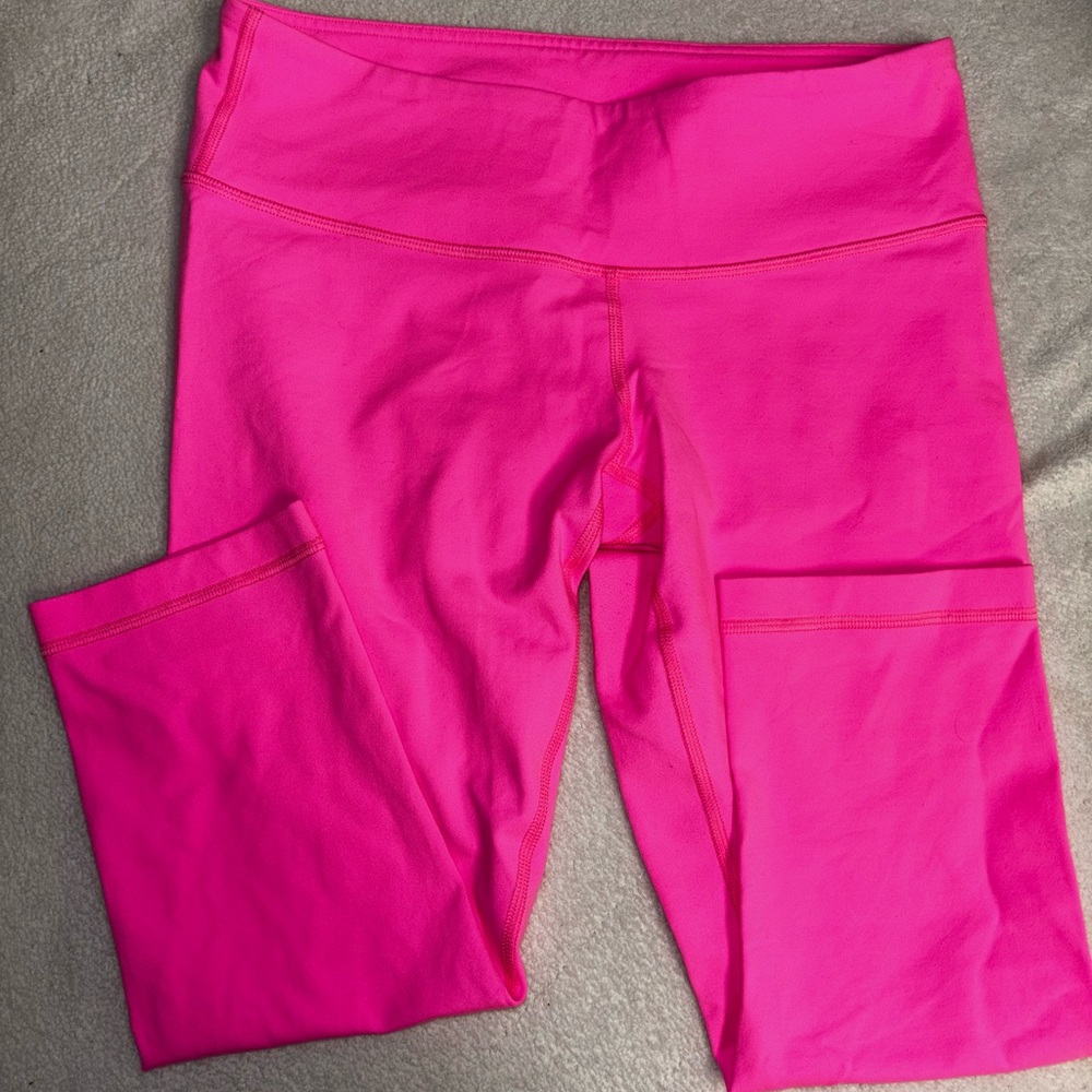 Lululemon Athletica Hot Pink Leggings